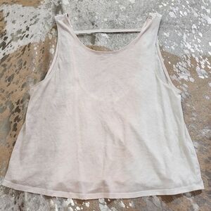 Hollister Women's Light Cream Blend Tank Top